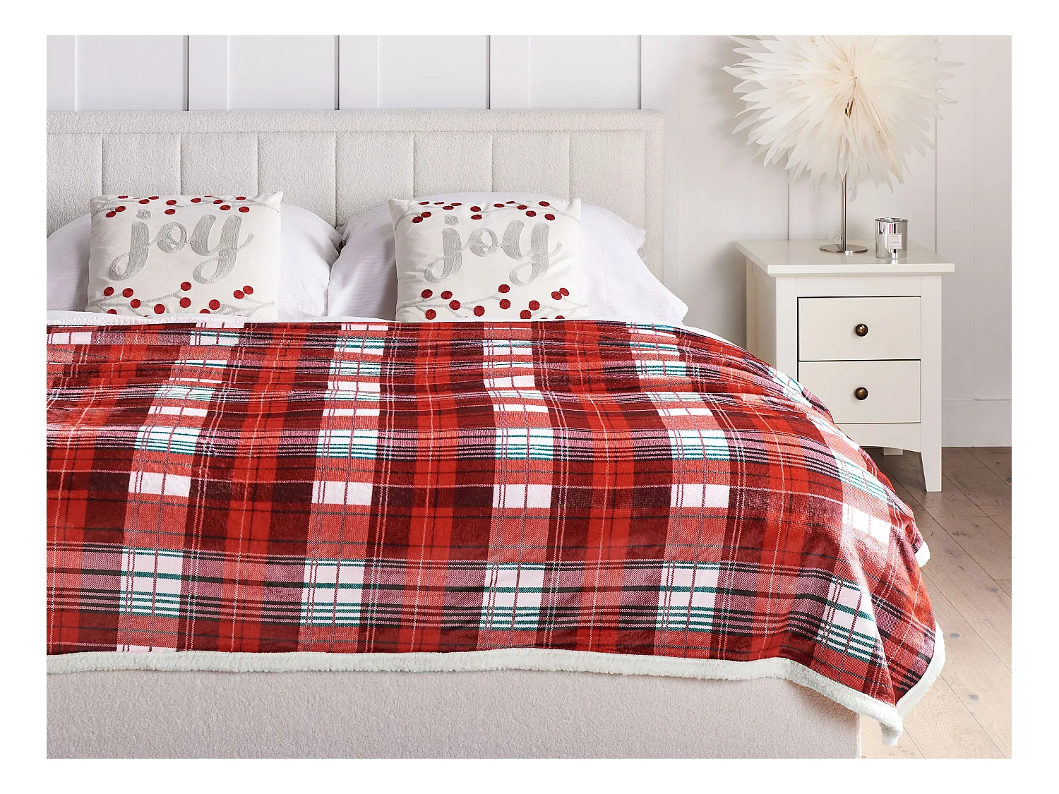 Kuscheldecke FUDGE 150 x 200 cm Rot