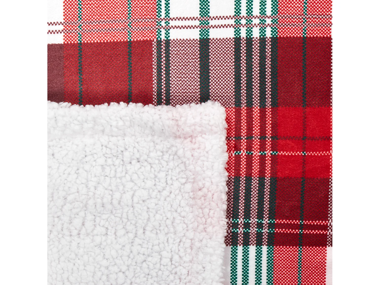 Couverture FUDGE 150 x 200 cm Rouge