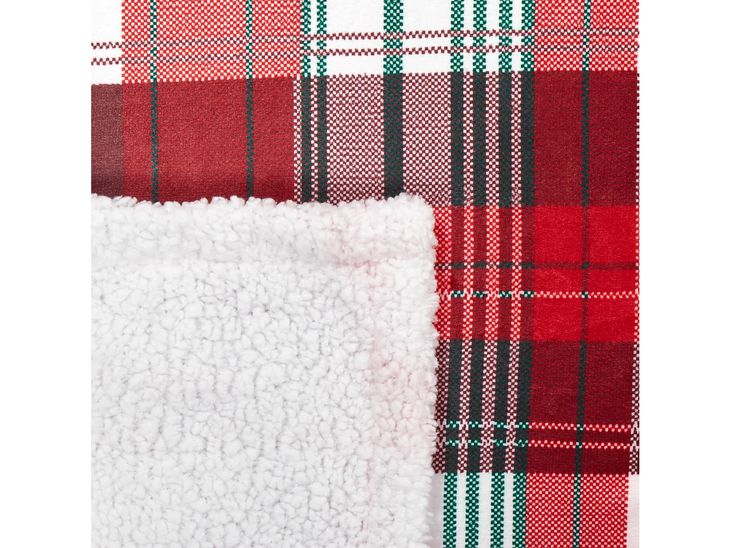 Couverture FUDGE 150 x 200 cm Rouge