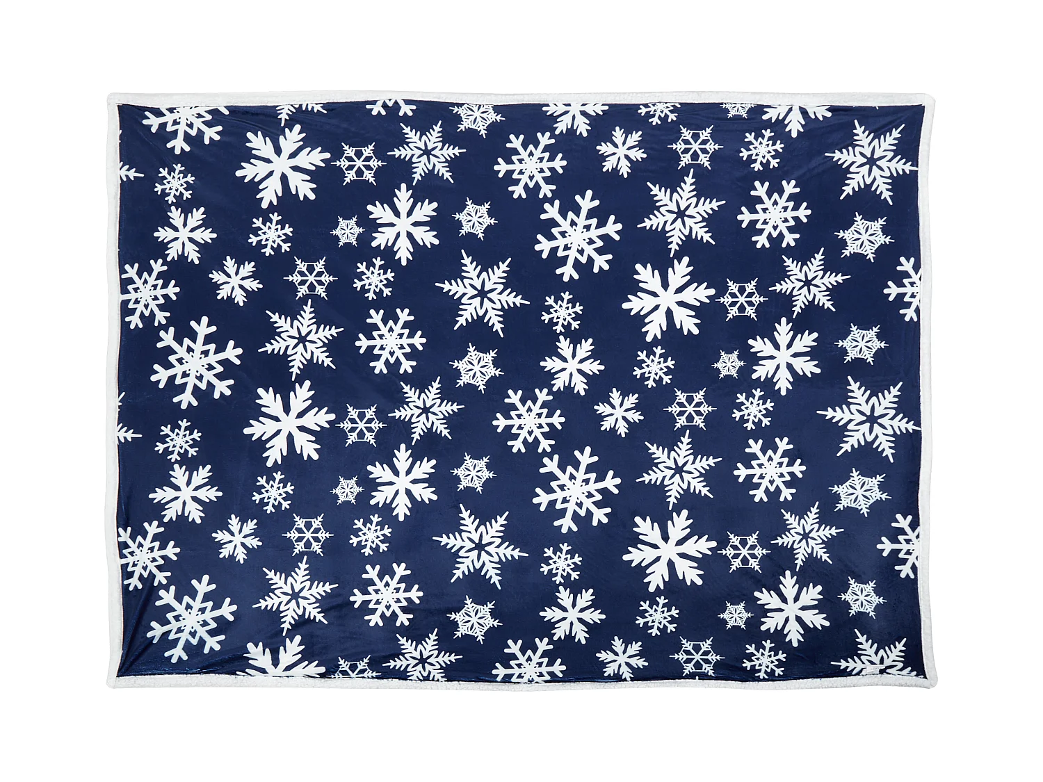 Coperta ANISE 150 x 200 cm Blu scuro