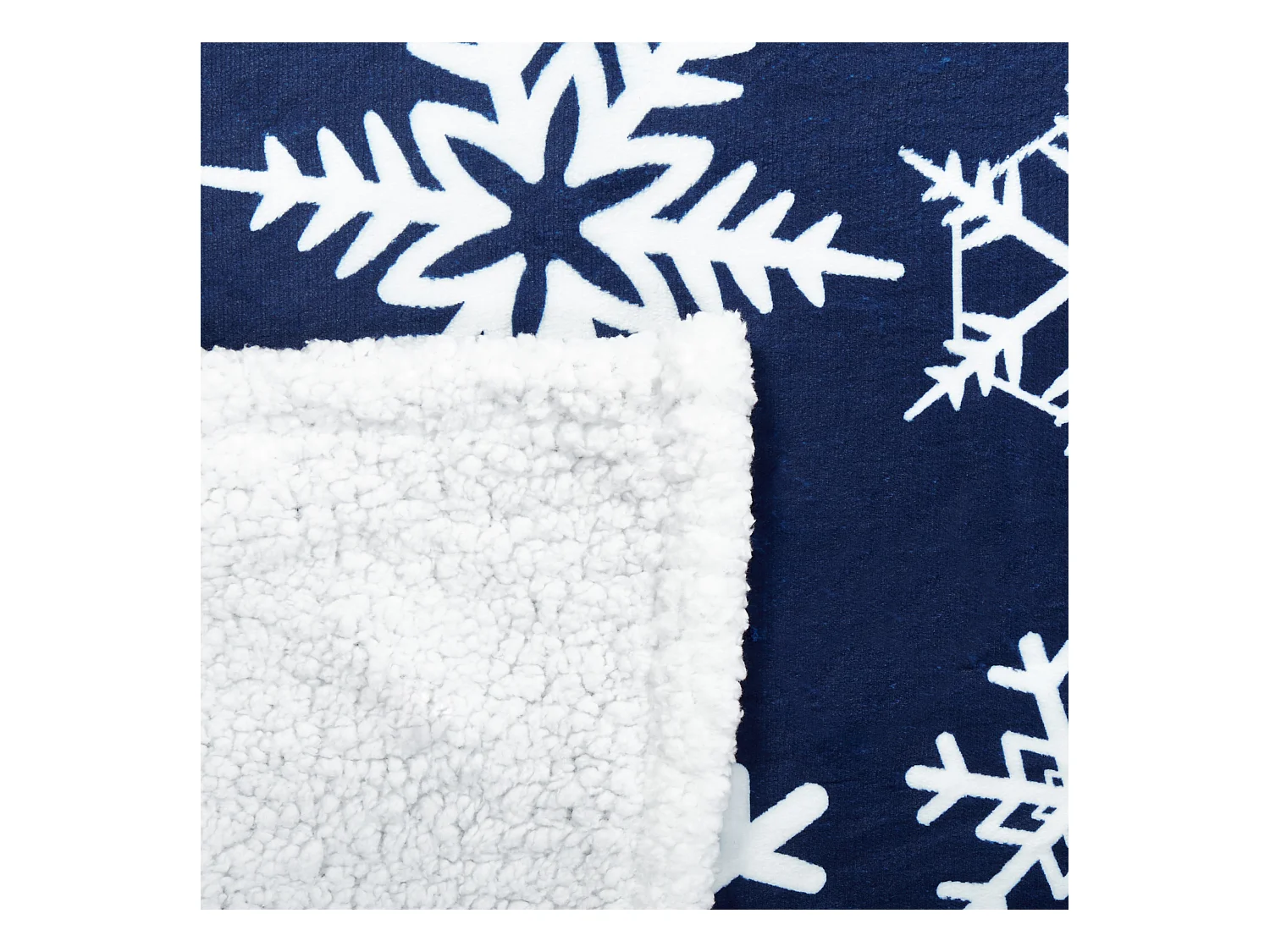 Coperta ANISE 150 x 200 cm Blu scuro