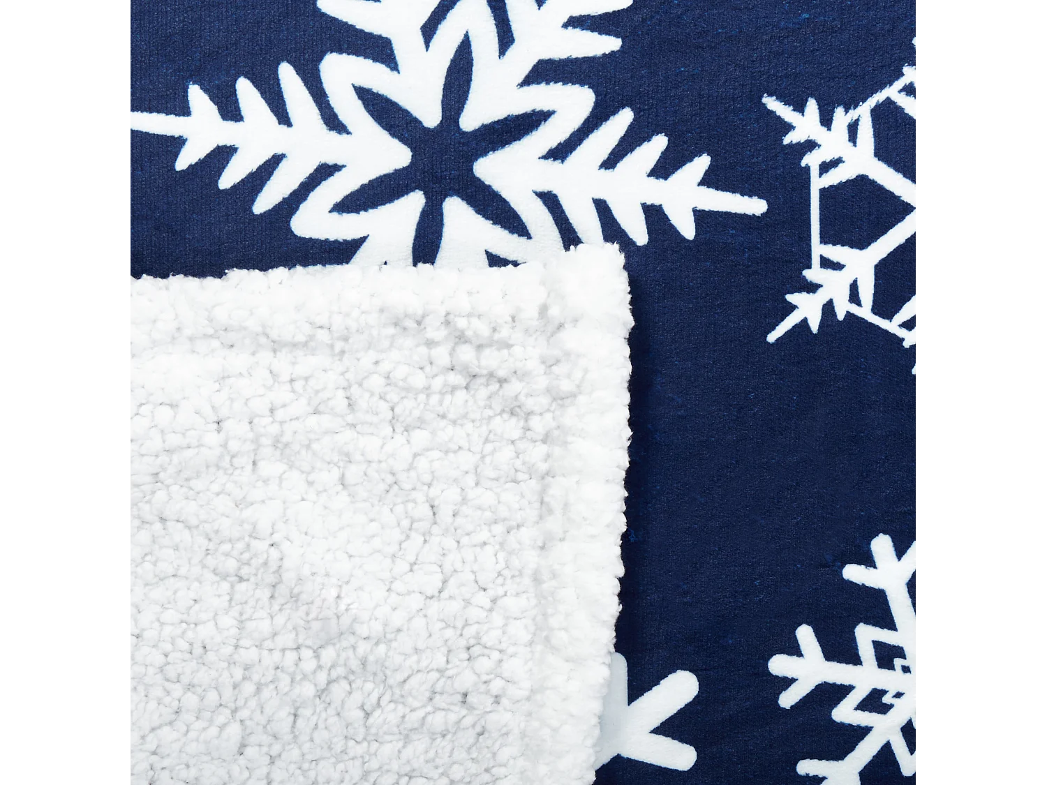 Plaid ANISE 150 x 200 cm Donkerblauw