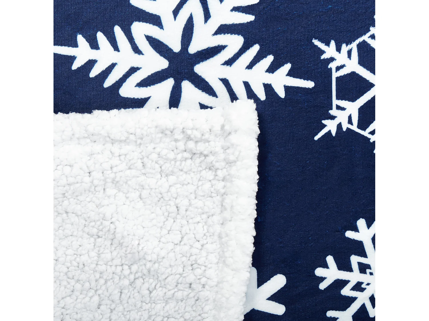 Plaid ANISE 150 x 200 cm Donkerblauw
