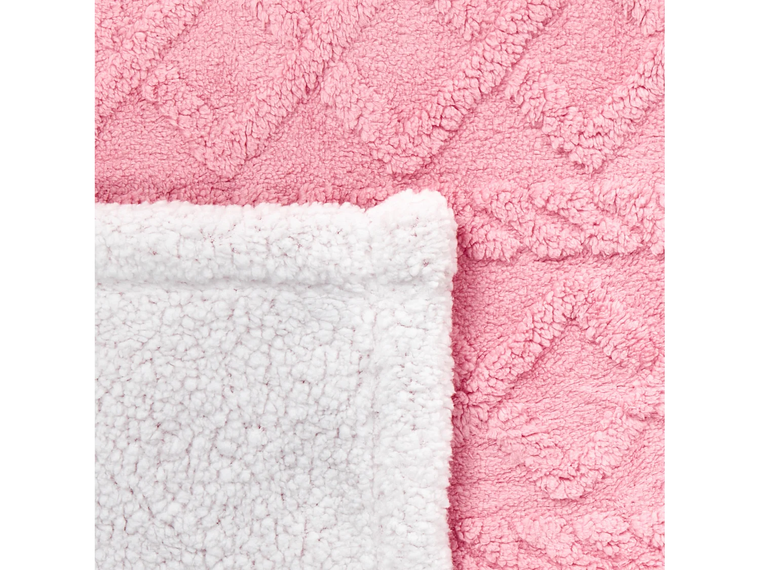 Manta HONEYCOMB 150 x 200 cm Rosa