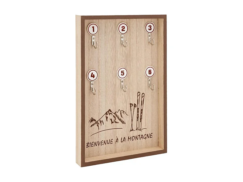 Porte-clés mural "La vie de Chalet"