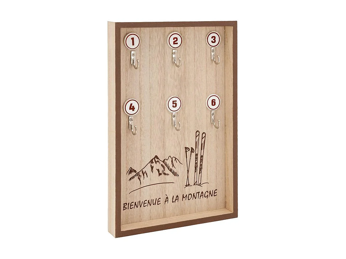Porte-clés mural "La vie de Chalet"