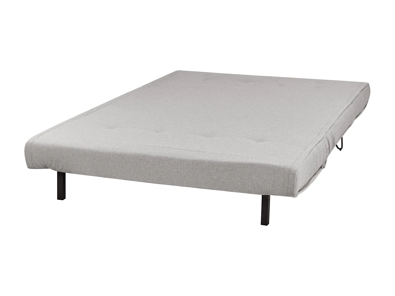 Canapé-lit 2 places VESTFOLD Tissu Gris clair