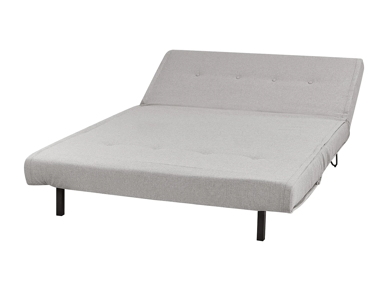 Sofa rozkładana VESTFOLD Jasnoszary dla 2 osób