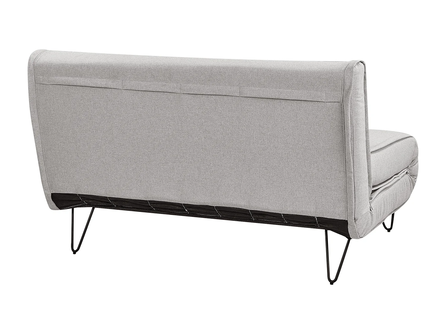 Sofa rozkładana VESTFOLD Jasnoszary dla 2 osób