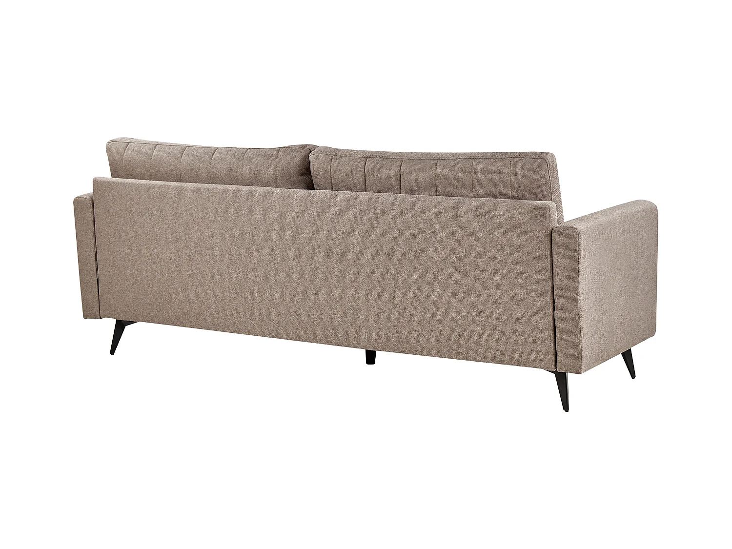 Bank MALA Stof Lichtbruin 3-zitter