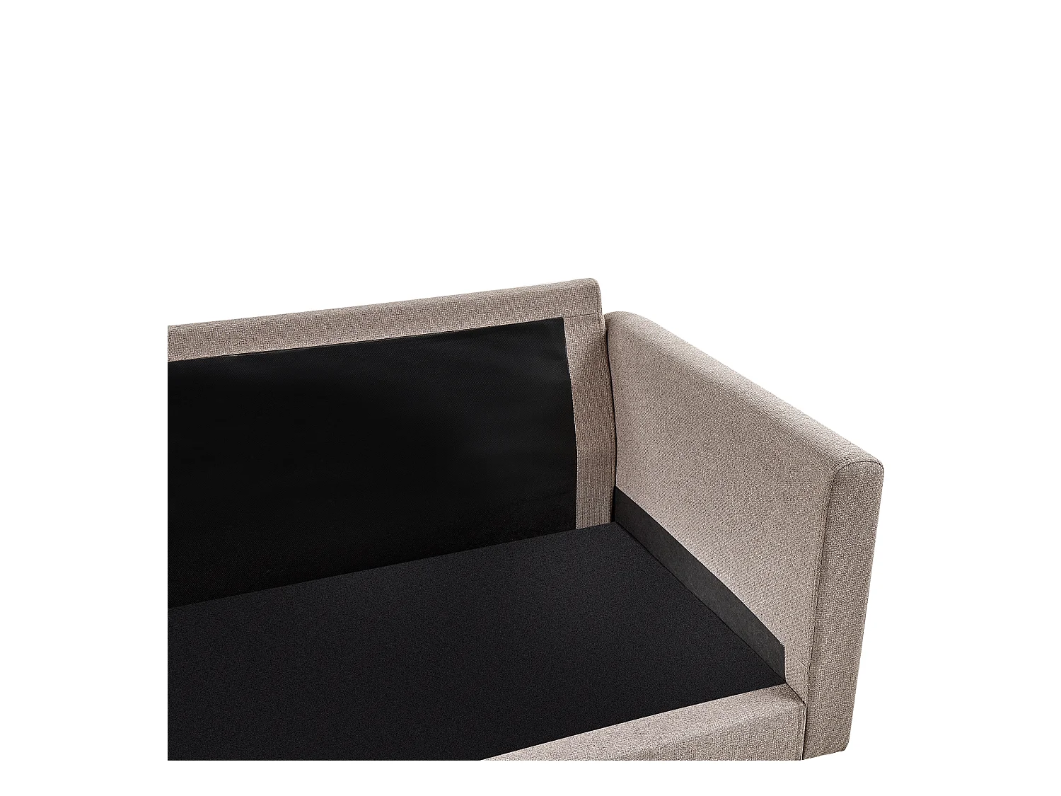 Bank MALA Stof Lichtbruin 3-zitter