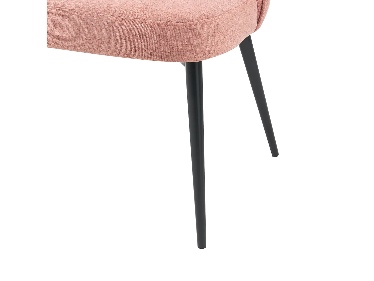 Banco estofado OSBY Tecido Rosa 2 lugares