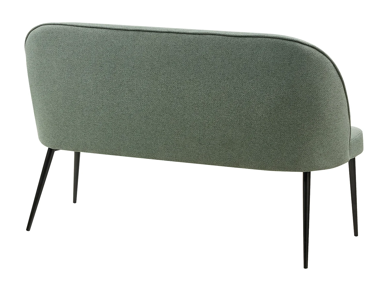 Banco estofado OSBY Tecido Verde claro 2 lugares