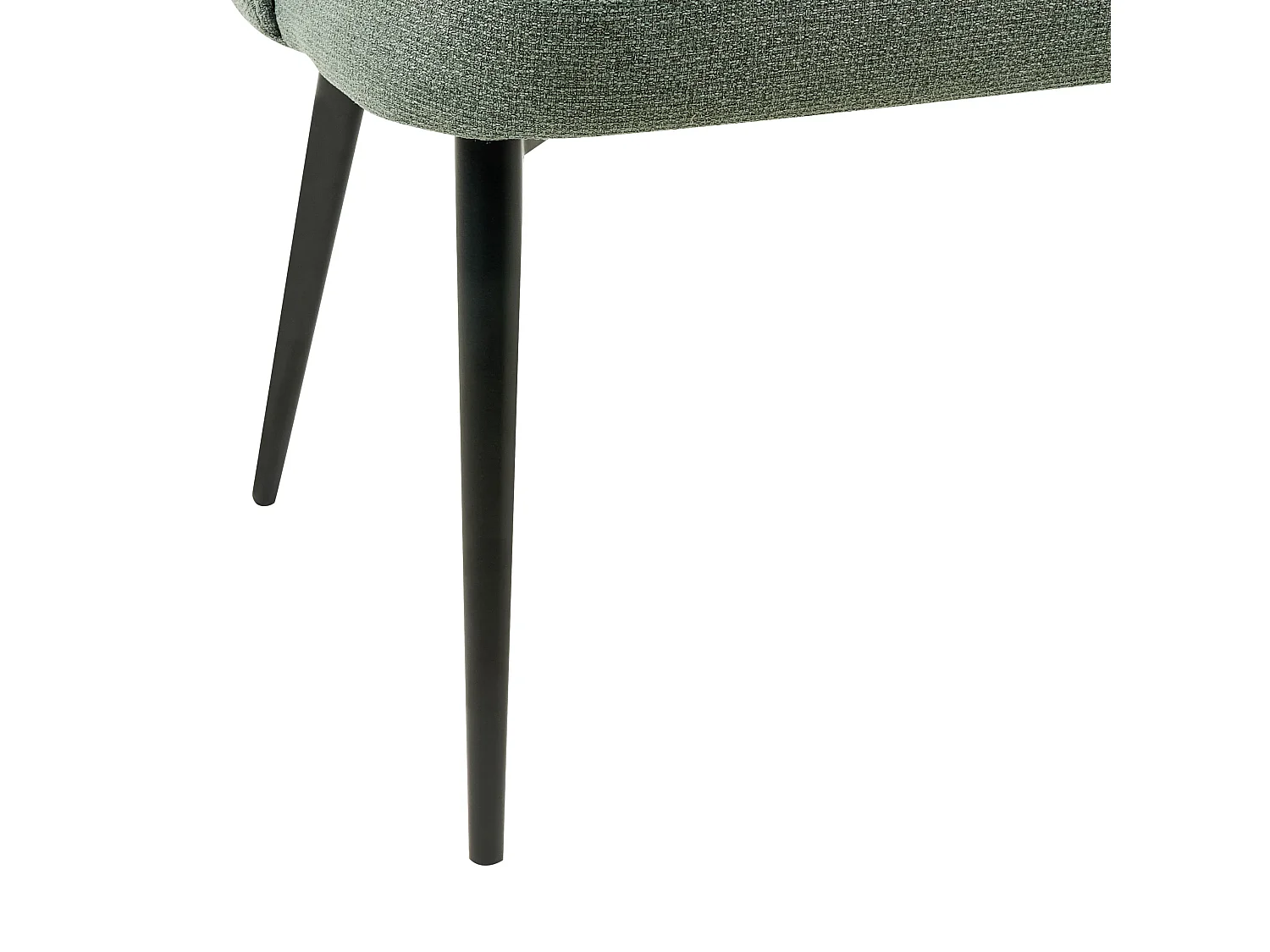 Banc rembourré OSBY Tissu Vert clair 2 places