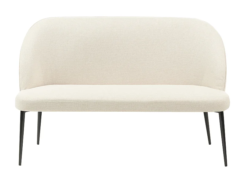 Polsterbank OSBY Stoff Hellbeige 2-Sitzer
