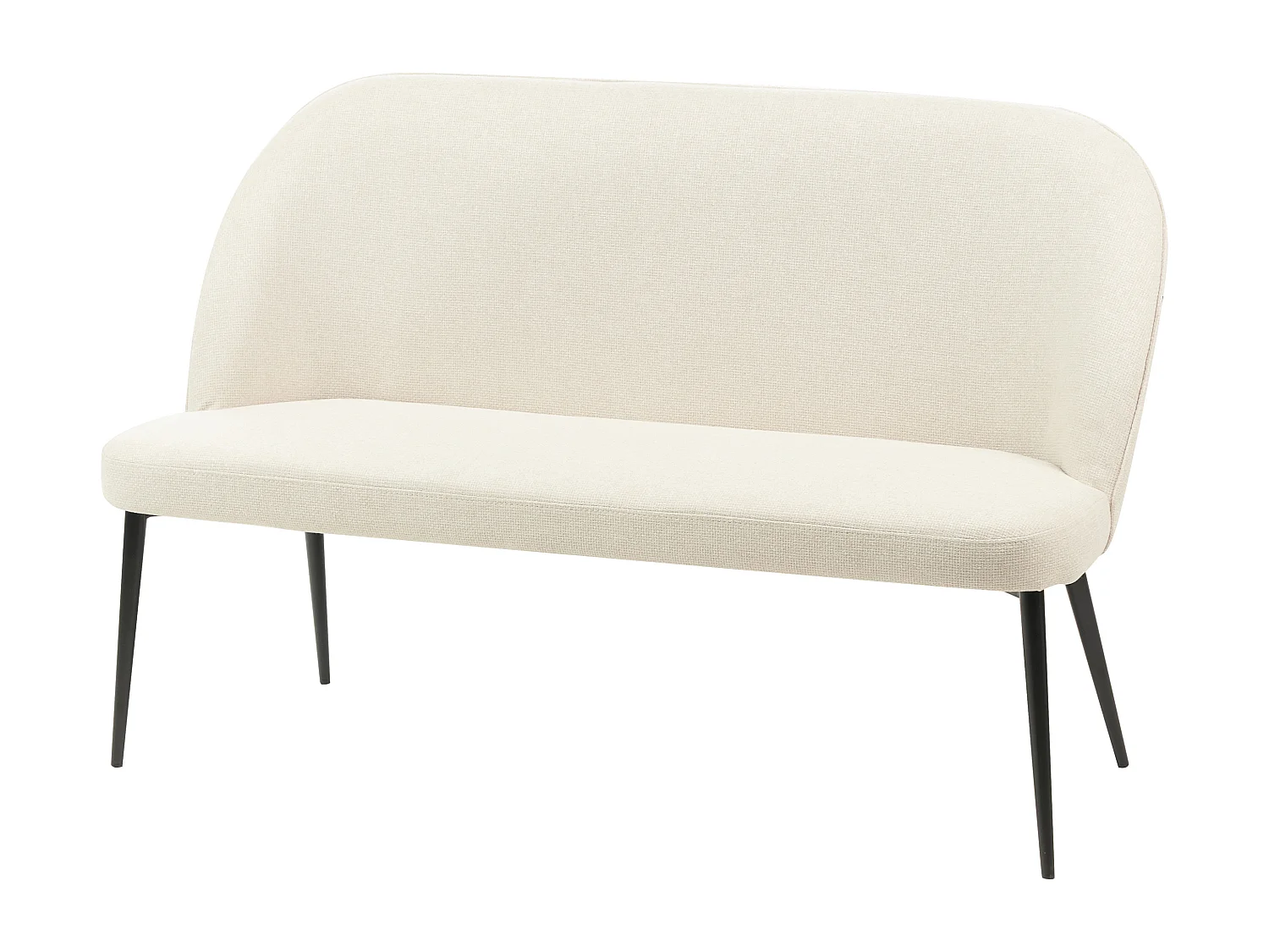 Gestoffeerde bank OSBY Stof Lichtbeige 2-zitter