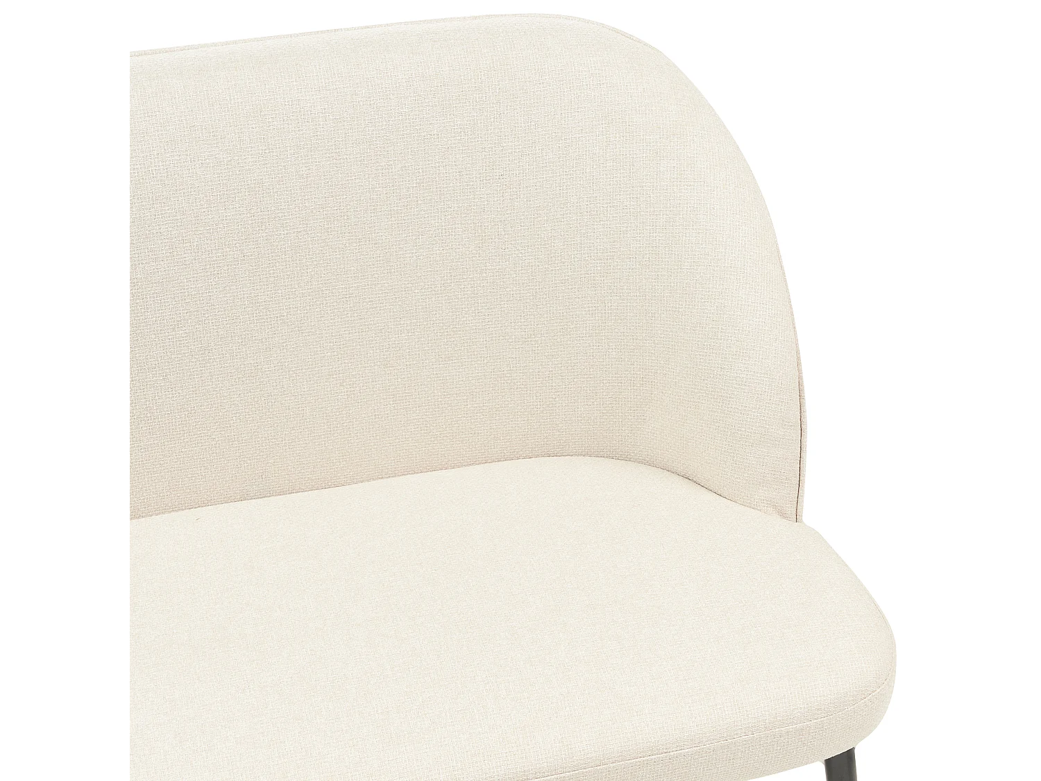 Gestoffeerde bank OSBY Stof Lichtbeige 2-zitter