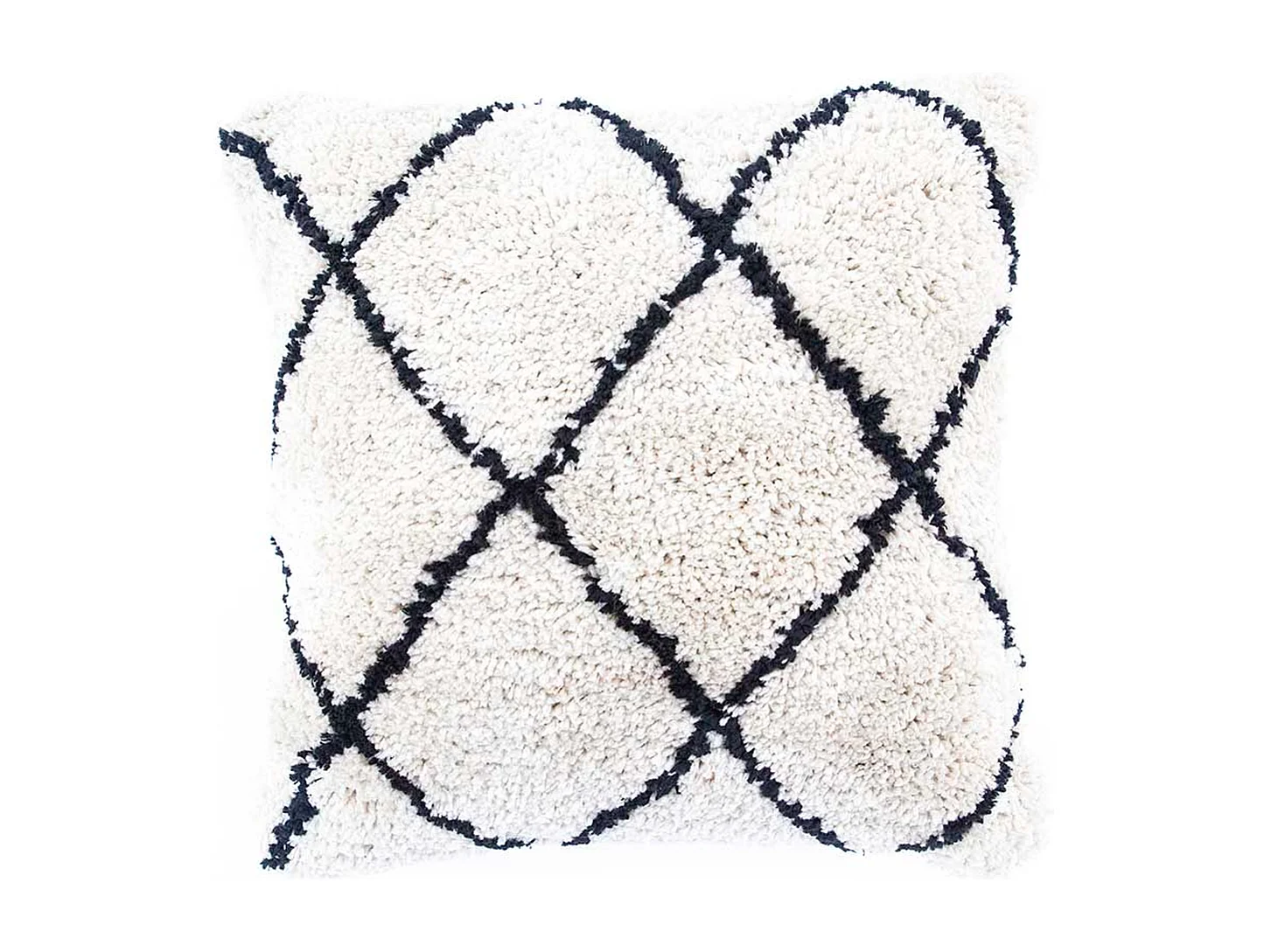 Coussin By-Boo Rox - Naturel - 45 x 45 cm