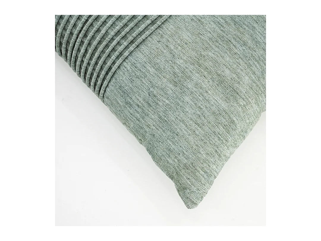 Coussin By-Boo Lineas - Vert 40x60 cm - Confort Douillet