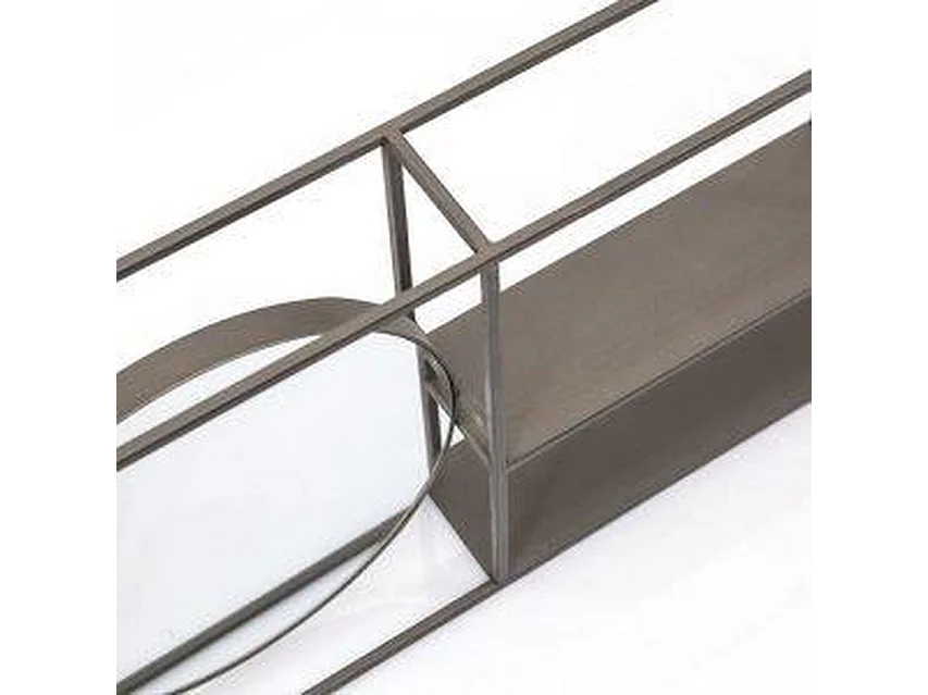 Miroir Furnilux Burly - Gris - Multifonctionnel