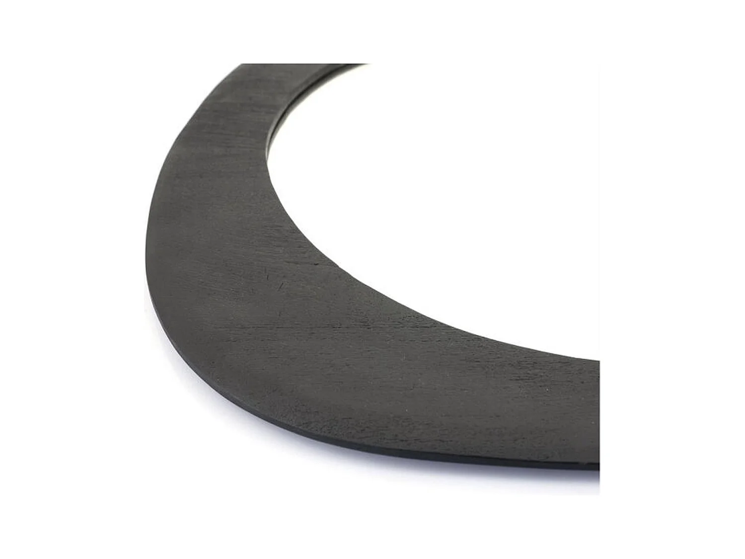 Miroir moku - noir - 85x85x2 cm