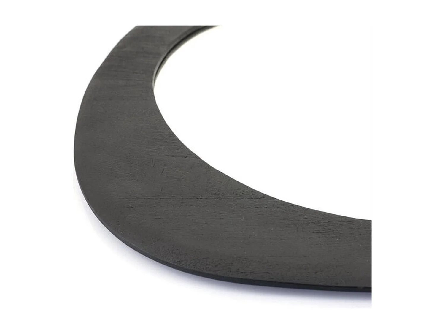 Miroir moku - noir - 85x85x2 cm