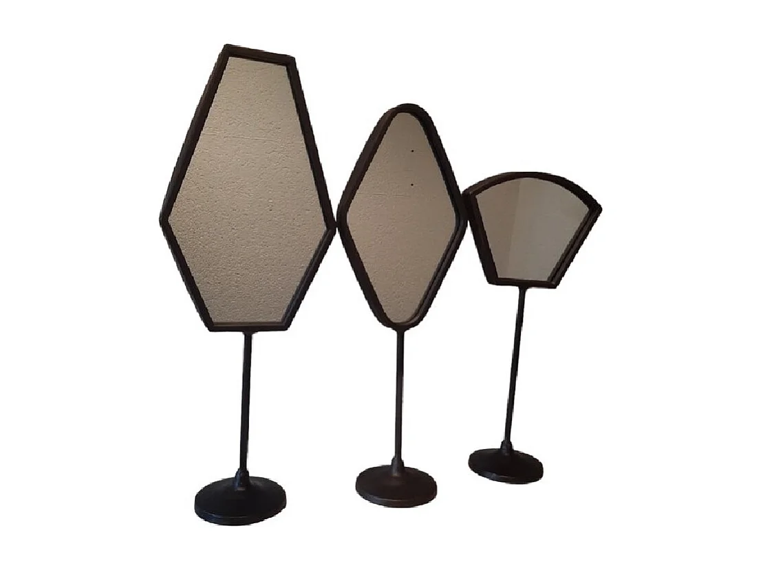 Spiegelset Furnilux - Grijs - Modern Design