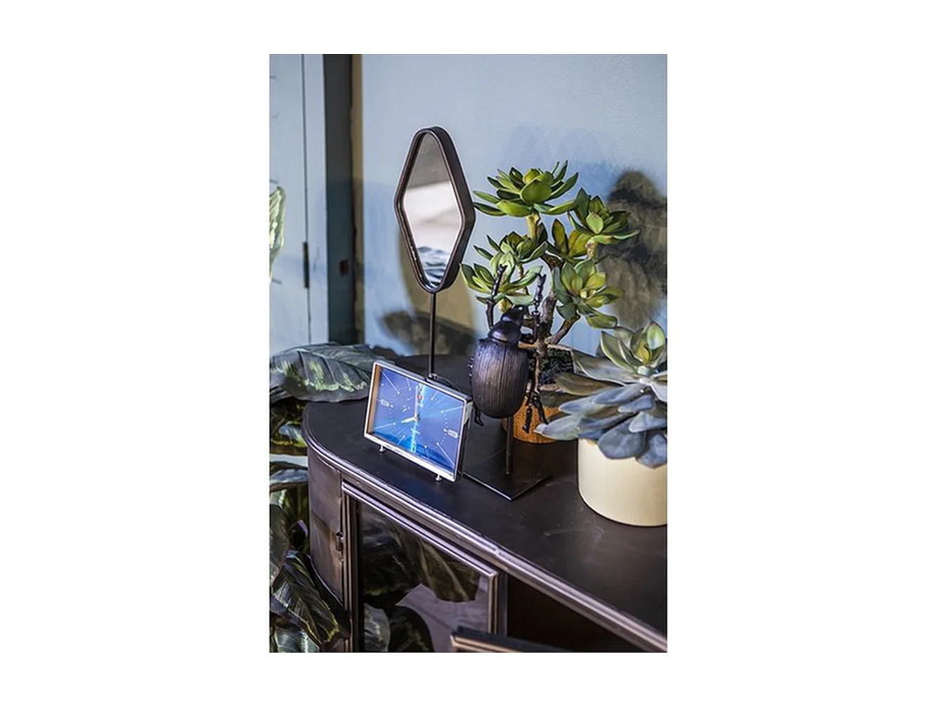 Spiegelset Furnilux - Grijs - Modern Design