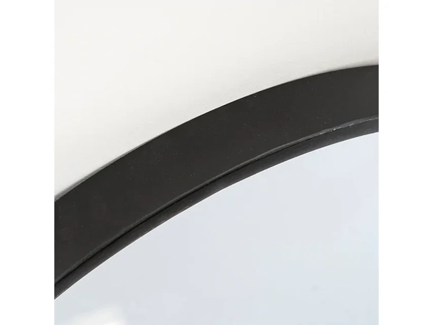 Wandspiegel Selfie - Schwarz 80x80 cm - Großformat