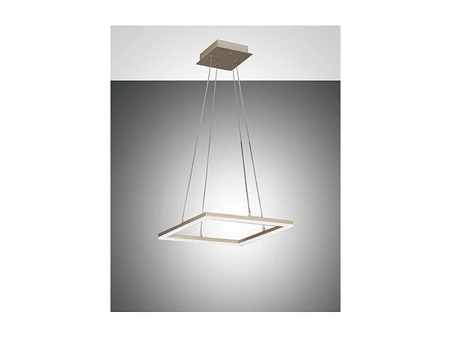 Lámpara colgante de techo LED BARD 39W 3394-40-225 Oro Mate Fabas Luce