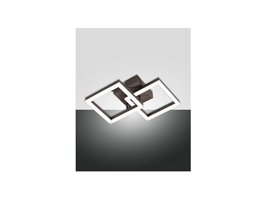 Moderne LED-Deckenleuchte BARD 21W Corten 3394-28-361 Fabas Luce
