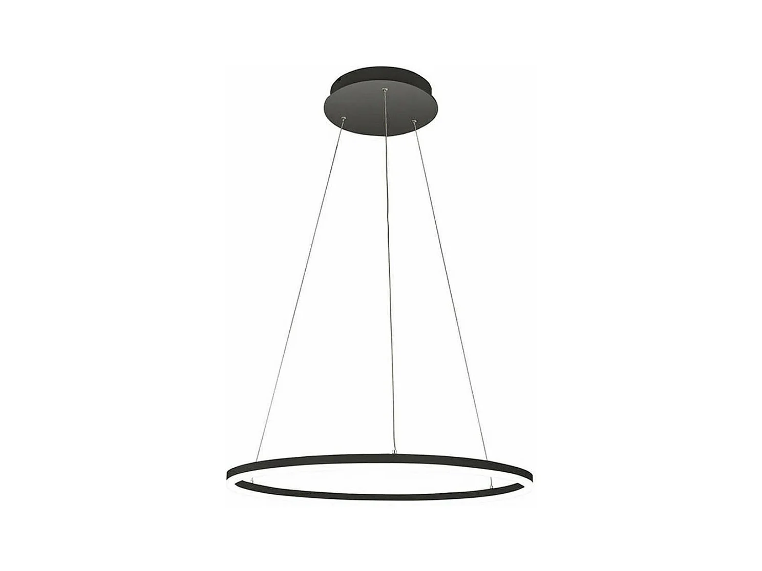 GIOTTO Lustre suspendu LED 60W noir 3508-42-101 Fabas Luce