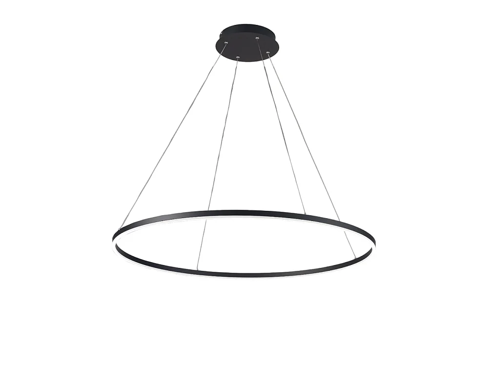 Lampadario a sospensione GIOTTO a led 60W nero 3508-42-101 Fabas Luce