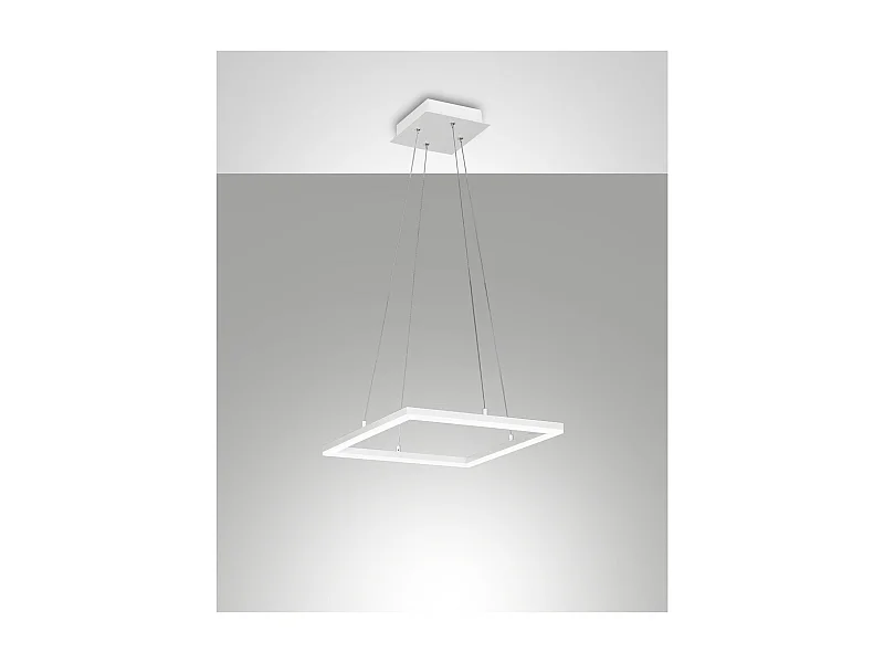 BARD LED pendelplafondlamp 39W Wit 3394-40-102 Fabas Luce