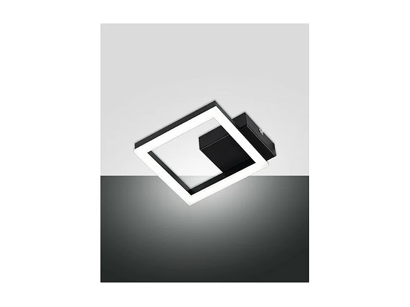 BARD moderne LED-Deckenleuchte 11W Schwarz 3394-24-101 Fabas Luce