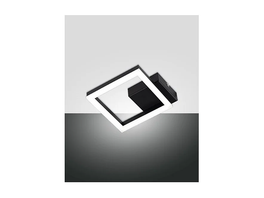 BARD moderne LED-Deckenleuchte 11W Schwarz 3394-24-101 Fabas Luce
