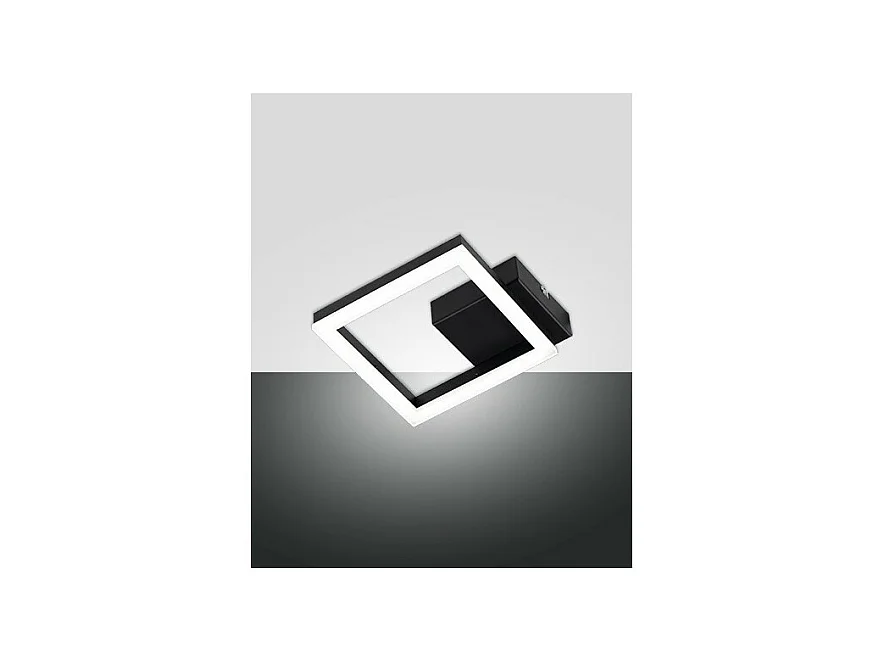Plafonnier LED moderne BARD 11W Noir 3394-24-101 Fabas Luce