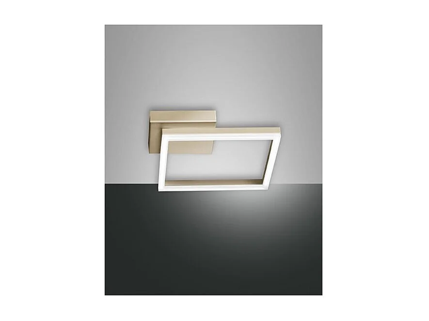 BARD LED Lampa sufitowa nowoczesna 22W matowe złoto 3394-21-225 Fabas Luce