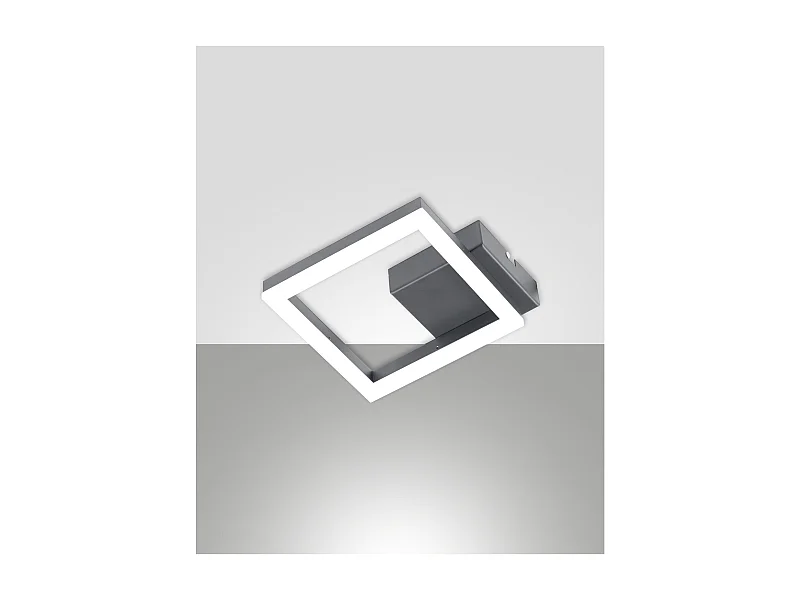 Plafonnier LED moderne BARD 11W Anthracite 3394-24-282 Fabas Luce