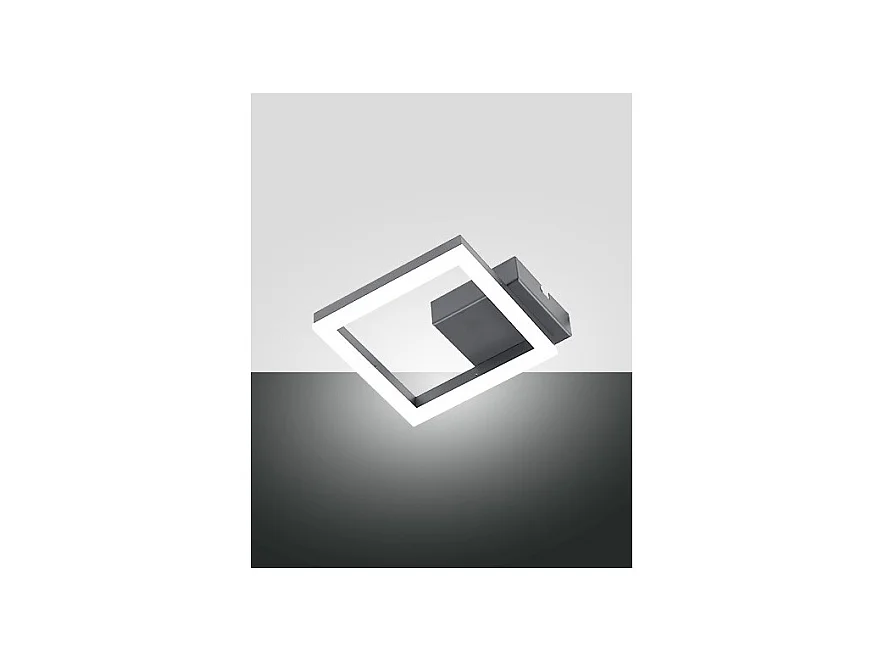 BARD moderne LED plafondlamp 11W Antraciet 3394-24-282 Fabas Luce