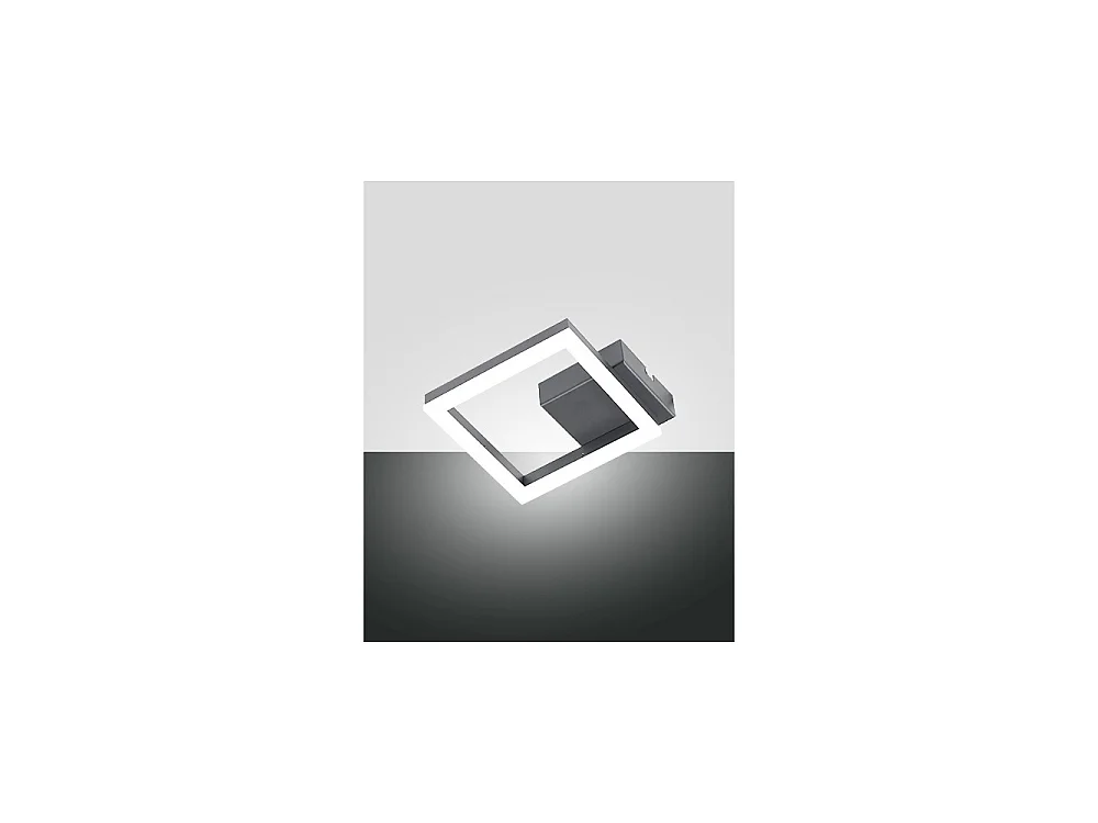 BARD modern LED ceiling light 11W Anthracite 3394-24-282 Fabas Luce