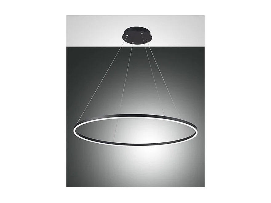 GIOTTO LED-Pendelleuchter 60W schwarz 3508-46-101 Fabas Luce