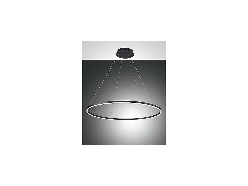 GIOTTO LED pendellampe 60W sort 3508-46-101 Fabas Luce