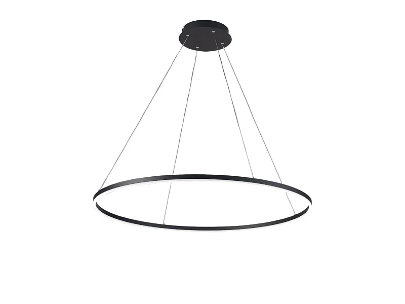 GIOTTO LED-Pendelleuchter 60W schwarz 3508-46-101 Fabas Luce