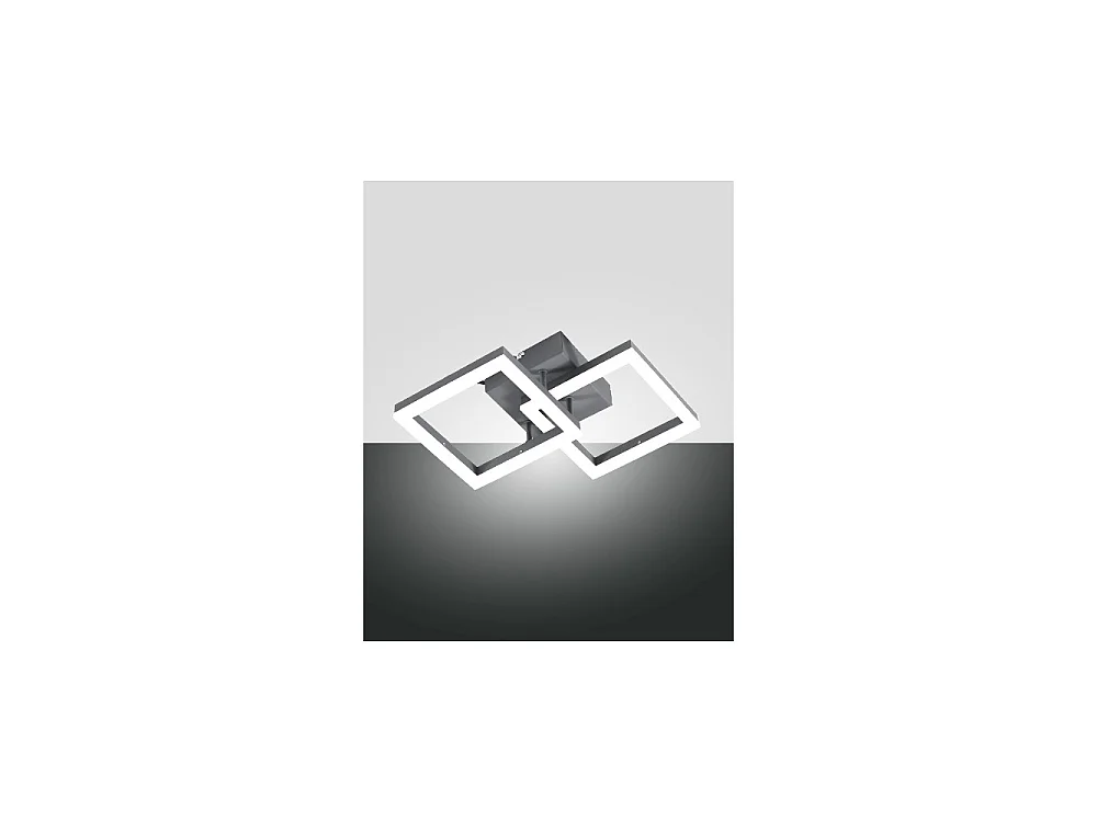 BARD moderne LED loftlampe 21W antracit 3394-28-282 Fabas Luce
