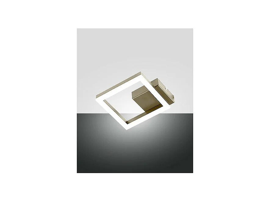Moderne LED-Deckenleuchte BARD 11W Mattgold 3394-24-225 Fabas Luce