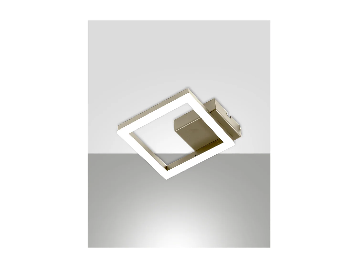 Lámpara de techo LED BARD moderna de 11 W, oro mate 3394-24-225 Fabas Luce