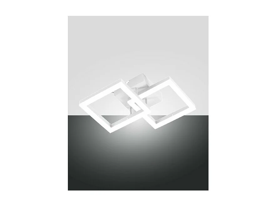 BARD moderno plafon LED 21W branco 3394-28-102 Fabas Luce