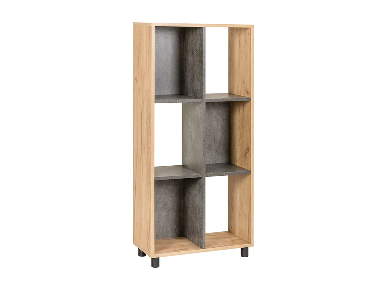 Bibliothèque Furnilux Sharons Choice - Brun Gris - 1 pièce