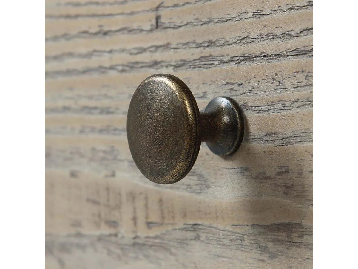 Console 3 tiroirs MDF Blanc - Rivages Interior's